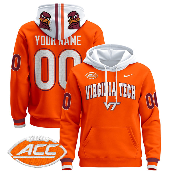 Virginia Tech Hokies 2024 Custom Pullover Hoodie V3 - All Stitched