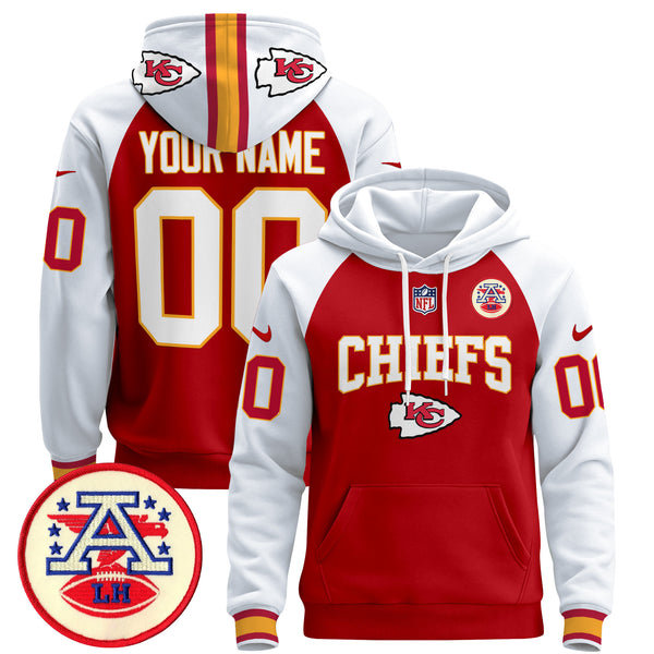 Kansas City Chiefs 2024 Custom Pullover Hoodie V2 - All Stitched