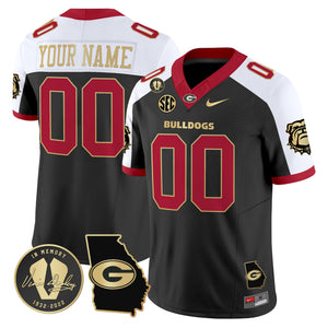 Georgia Bulldogs 2025 Vapor Limited Custom Jersey V5- Georgia Map - All Stitched