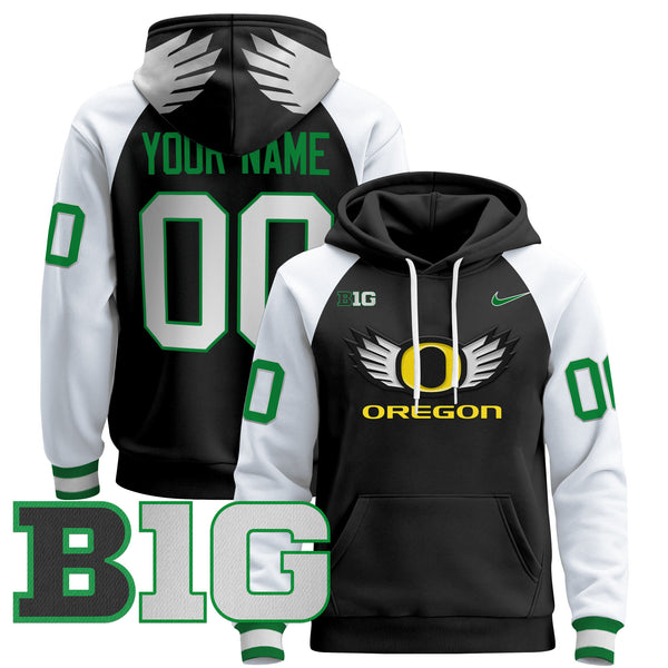 Oregon Ducks 2024 Custom Pullover Hoodie V3 - All Stitched