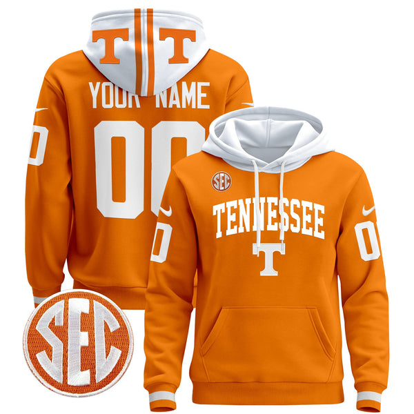 Tennessee Volunteers 2024 Custom Pullover Hoodie V4 - All Stitched