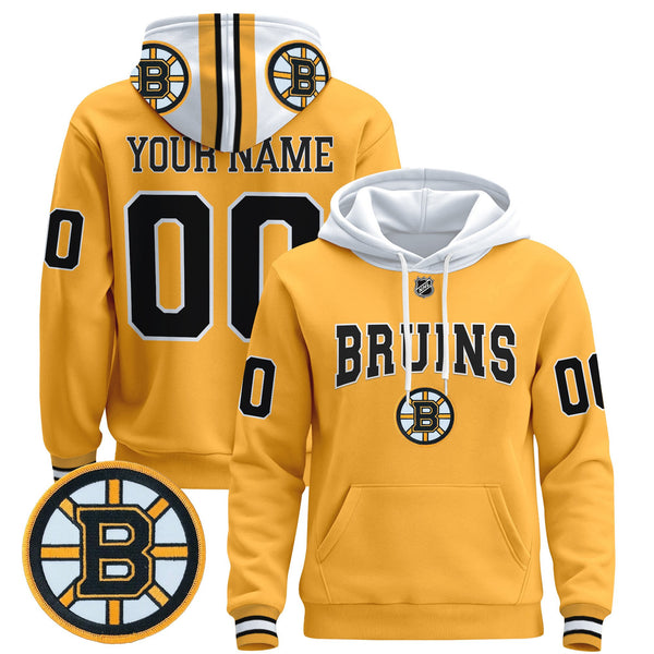 Boston Bruins 2024 Custom Pullover Hoodie - All Stitched