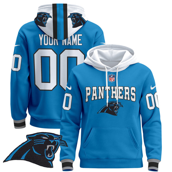 Carolina Panthers 2024 Custom Pullover Hoodie - All Stitched