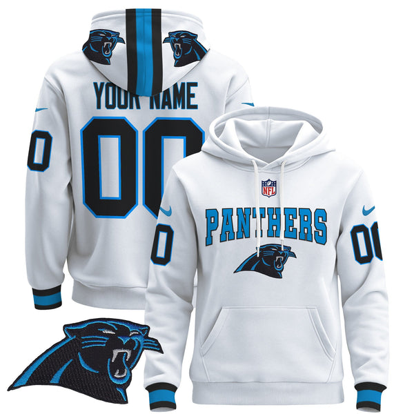 Carolina Panthers 2024 Custom Pullover Hoodie - All Stitched