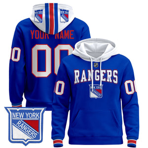 New York Rangers 2024 Custom Pullover Hoodie - All Stitched