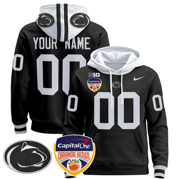 Penn State Nittany Lions Orange Bowl Custom Pullover Hoodie - All Stitched