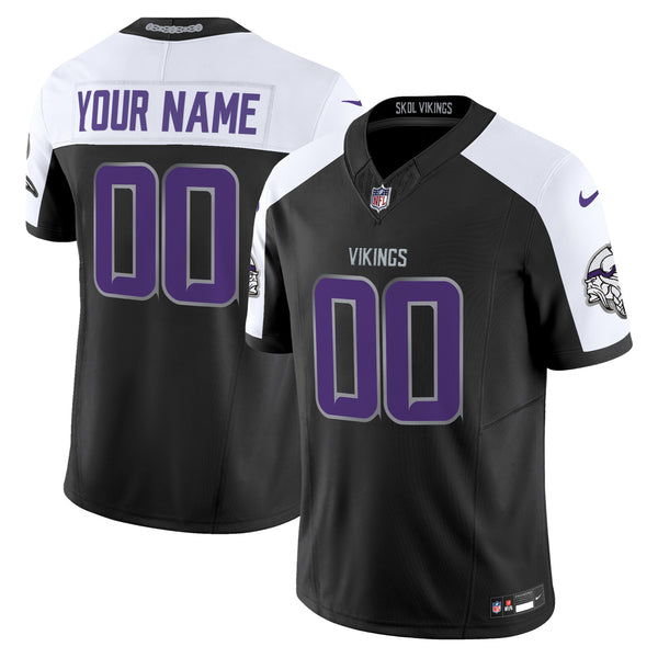 Minnesota Vikings 2024 Winter Warrior Vapor Limited Custom Jersey - All Stitched