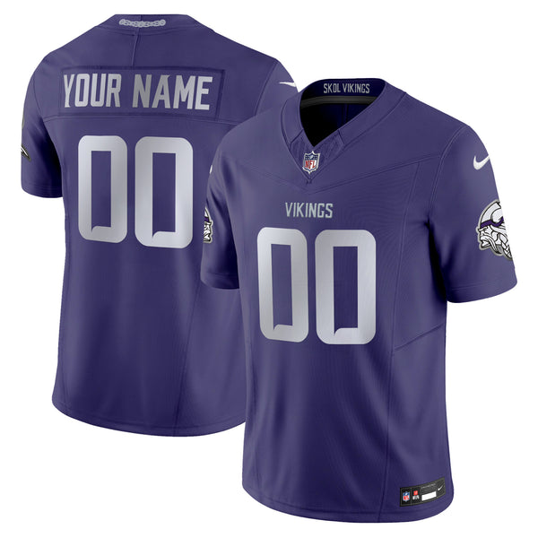 Minnesota Vikings 2024 Winter Warrior Vapor Limited Custom Jersey - All Stitched