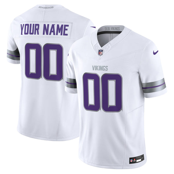 Minnesota Vikings 2024 Winter Warrior Vapor Limited Custom Jersey - All Stitched