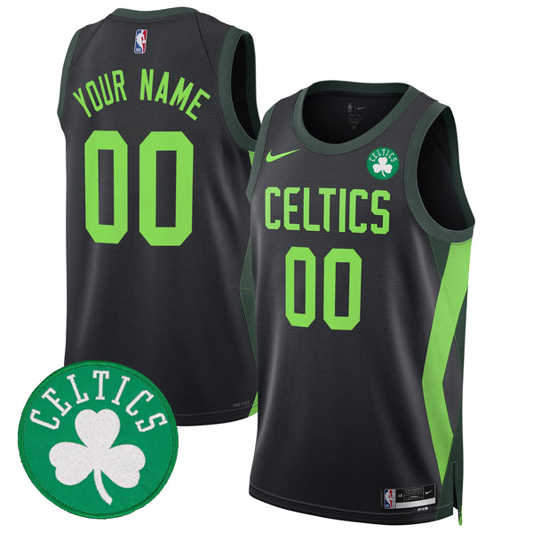 Boston Celtics Swingman Custom Jersey - All Stitched