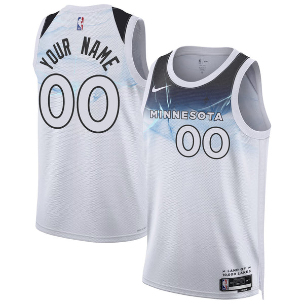 Minnesota Timberwolves Swingman Custom Jersey - Minnesota Patch - All Stitched