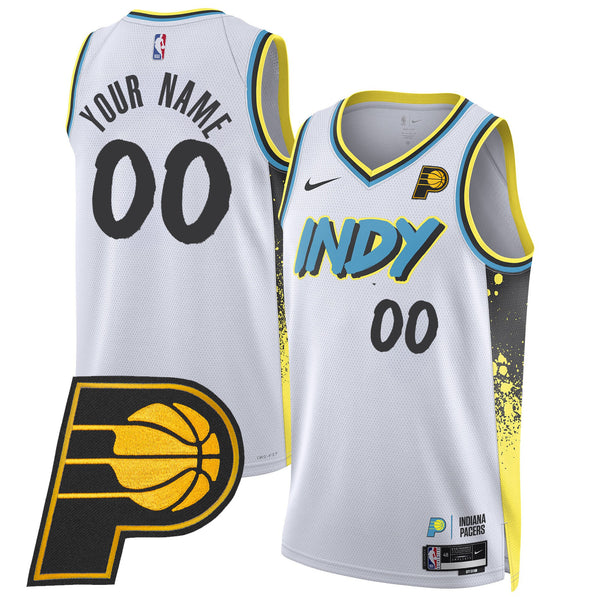 Indiana Pacers Swingman Custom Jersey V2 - All Stitched