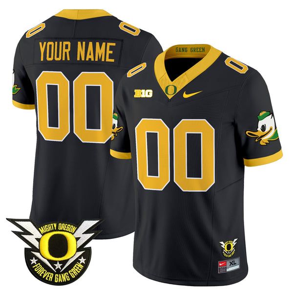 Oregon Ducks 2025 Vapor Limited Custom Jersey - All Stitched