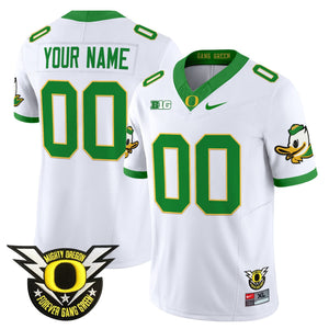 Oregon Ducks 2025 Vapor Limited Custom Jersey - All Stitched