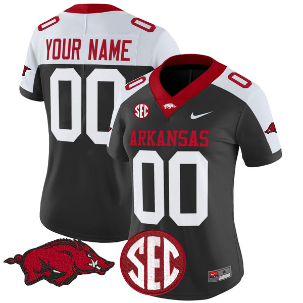Arkansas Razorbacks Vapor Limited Custom Jersey - All Stitched
