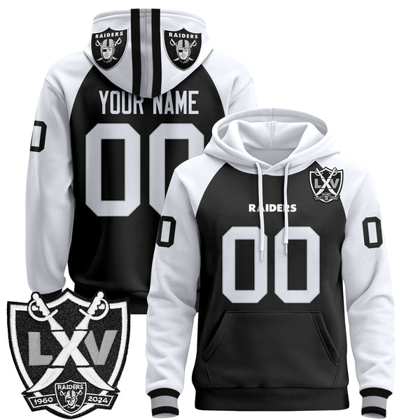Las Vegas Raiders 2025 Premium Custom Pullover Hoodie - All Print