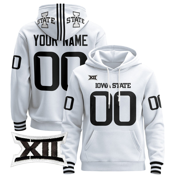 Iowa State Cyclones 2025 Premium Custom Pullover Hoodie - All Stitched