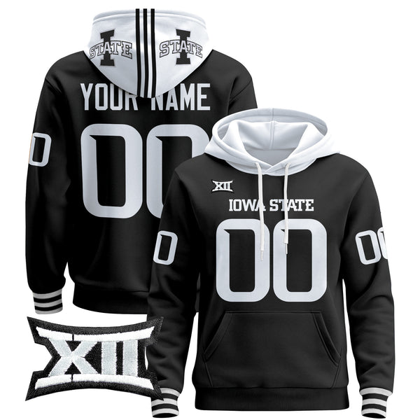 Iowa State Cyclones 2025 Premium Custom Pullover Hoodie - All Stitched