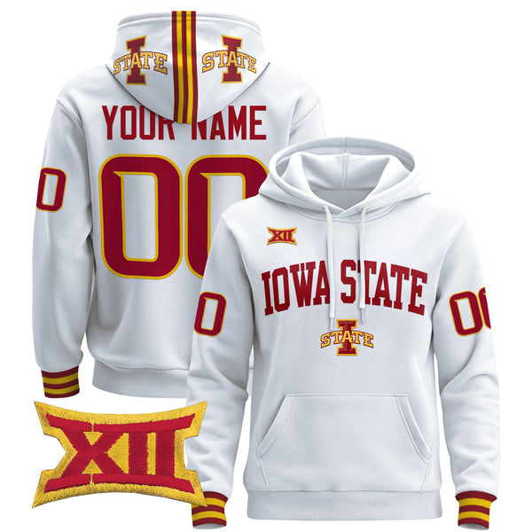 Iowa State Cyclones 2025 Premium Custom Pullover Hoodie V2 - All Stitched