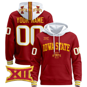 Iowa State Cyclones 2025 Premium Custom Pullover Hoodie V2 - All Stitched