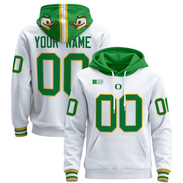 Oregon Ducks 2025 Premium Custom Pullover Hoodie - All Stitched