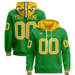 Oregon Ducks 2025 Premium Custom Pullover Hoodie - All Stitched