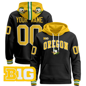 Oregon Ducks 2025 Premium Custom Pullover Hoodie V2 - All Stitched
