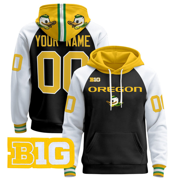 Oregon Ducks 2025 Premium Custom Pullover Hoodie V3 - All Stitched