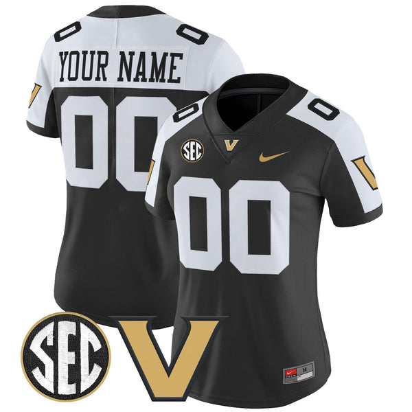 Vanderbilt Commodores 2025 Vapor Limited Custom Jersey - All Stitched