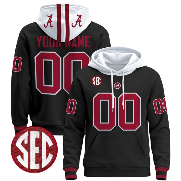 Alabama Crimson 2025 Premium Custom Pullover Hoodie - All Stitched
