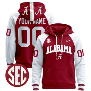 Alabama Crimson 2025 Premium Custom Pullover Hoodie V2 - All Stitched