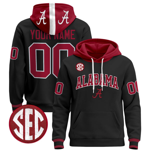 Alabama Crimson 2025 Premium Custom Pullover Hoodie V2 - All Stitched