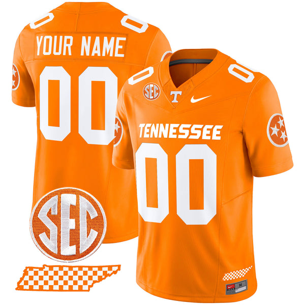Tennessee Volunteers 2025 Vapor Limited Custom Jersey - All Stitched