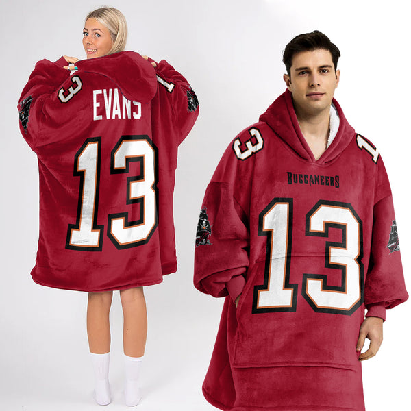 Adult M.E 13 Tampa Bay Football Unisex Blanket Hoodie