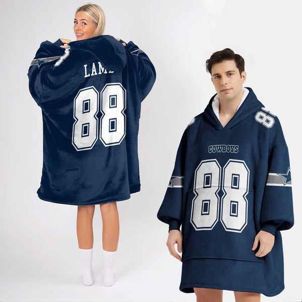 Adult C.D.L 88 Dallas Football Unisex Blanket Hoodie