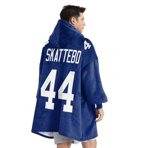 C.S 44 New York G Football Unisex Blanket Hoodie