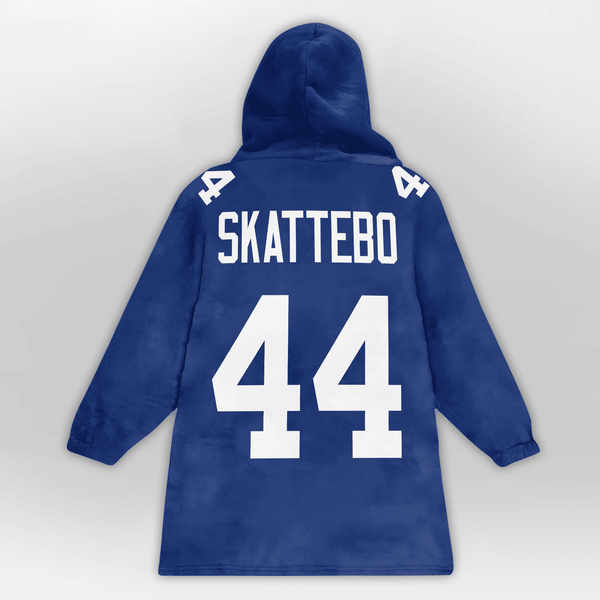 C.S 44 New York G Football Unisex Blanket Hoodie