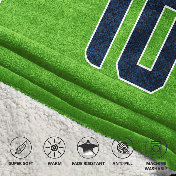 C.K 10 Seattle Football Unisex Blanket Hoodie