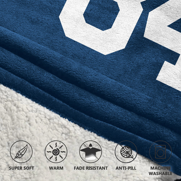 T.W 84 Indianapolis Football Unisex Blanket Hoodie