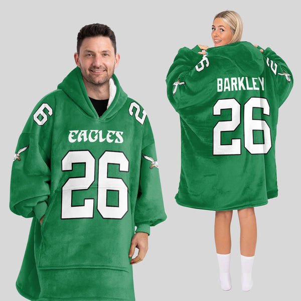 Adult S.B 26 Philadelphia Football Unisex Blanket Hoodie