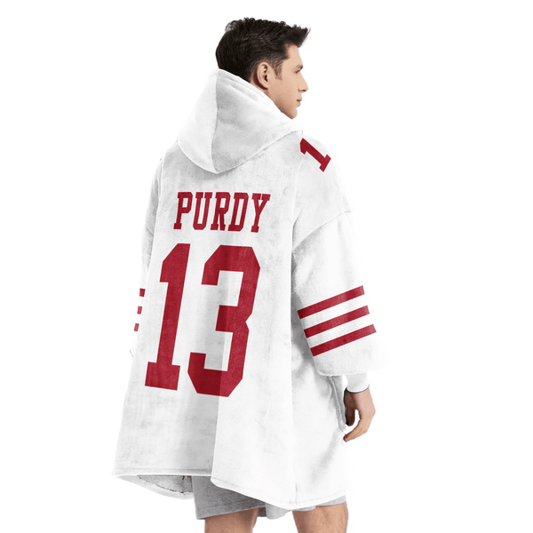 B.P 13 San Francisco Football Unisex Blanket Hoodie