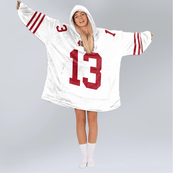 B.P 13 San Francisco Football Unisex Blanket Hoodie