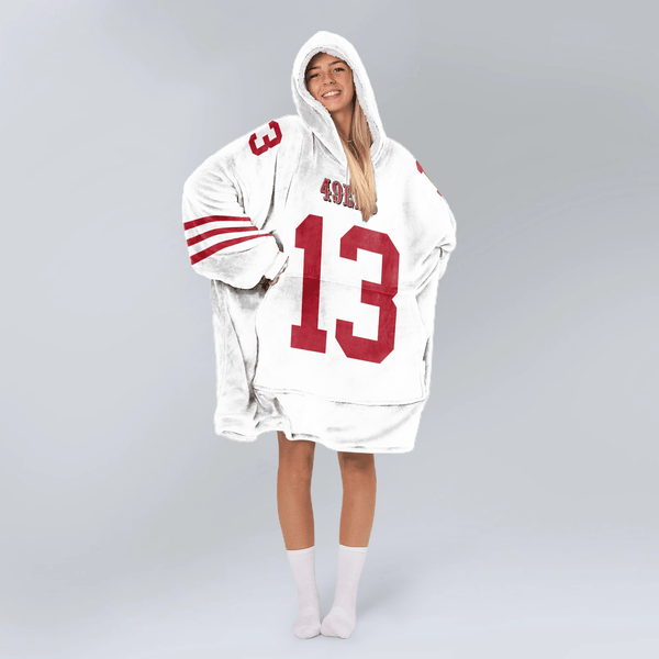 B.P 13 San Francisco Football Unisex Blanket Hoodie