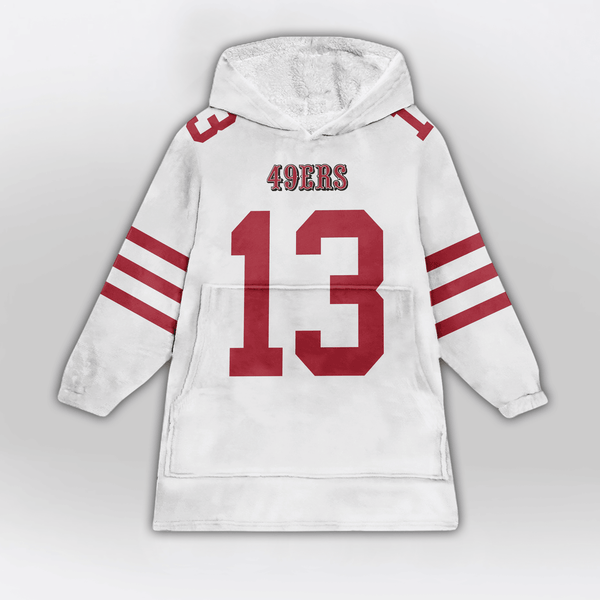 B.P 13 San Francisco Football Unisex Blanket Hoodie