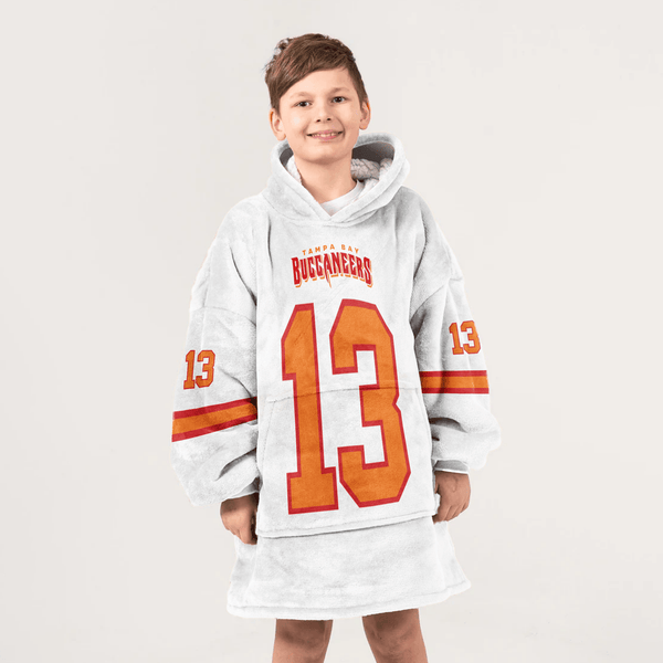 Kid M.E 13 Tampa Bay Football Unisex Blanket Hoodie