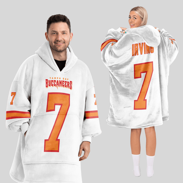 Adult B.I 7 Tampa Bay Football Unisex Blanket Hoodie