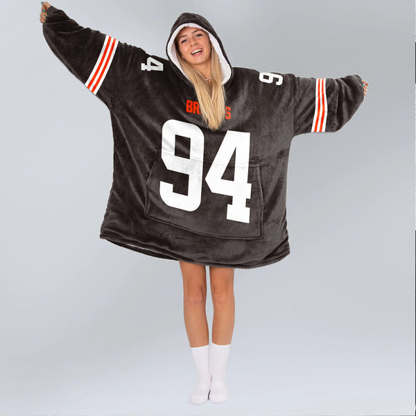 M.G 94 Cleveland Football Unisex Blanket Hoodie