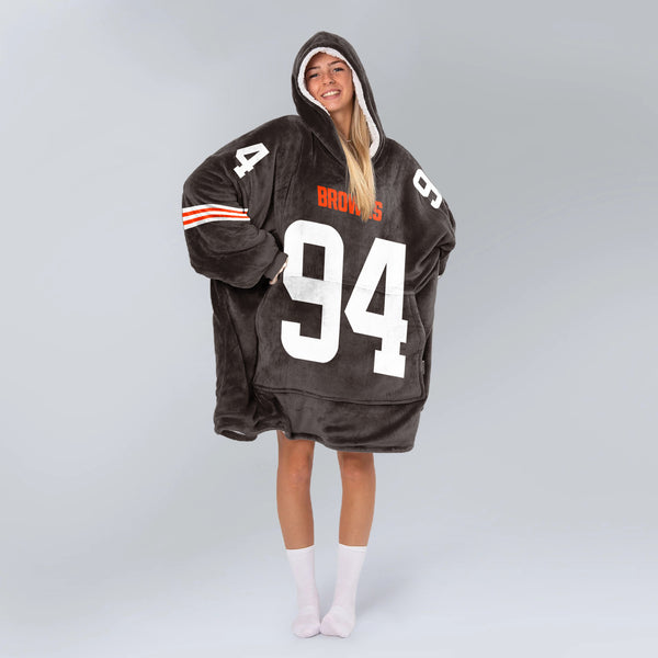 M.G 94 Cleveland Football Unisex Blanket Hoodie