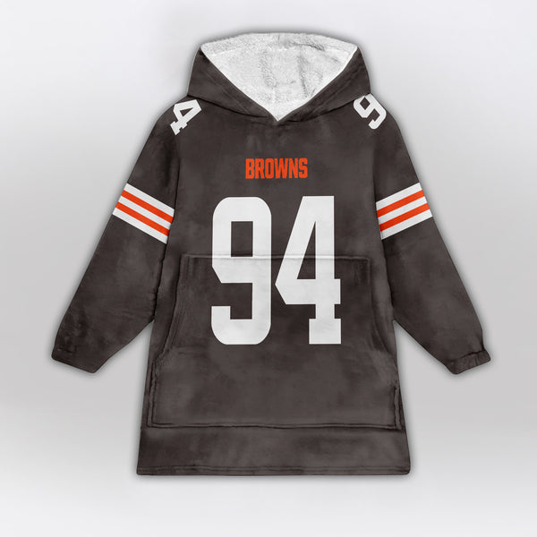 M.G 94 Cleveland Football Unisex Blanket Hoodie