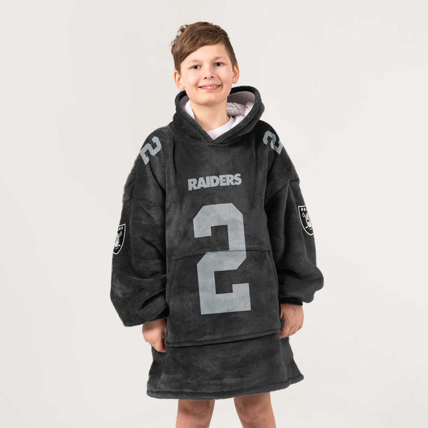 Kid A.J 2 Las Vegas Football Unisex Blanket Hoodie